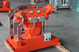Lubrification sans huile V-Type SF6 Compresseur de gaz SF6-24 / 2-50