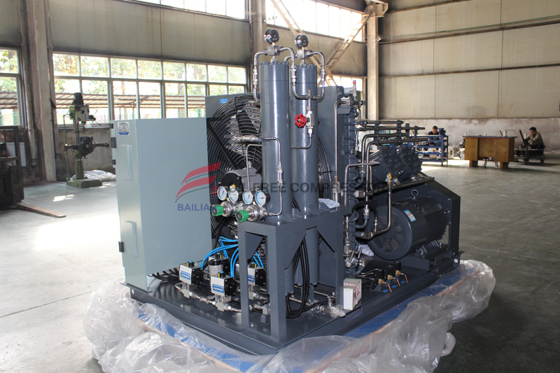 Compresseur exempt d'huile 30Mpa d'air d'utilisation à haute pression de champ d'huile
