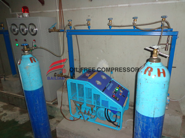 compresseur d'oxygène exempt d'huile microboost haute pression alternatif