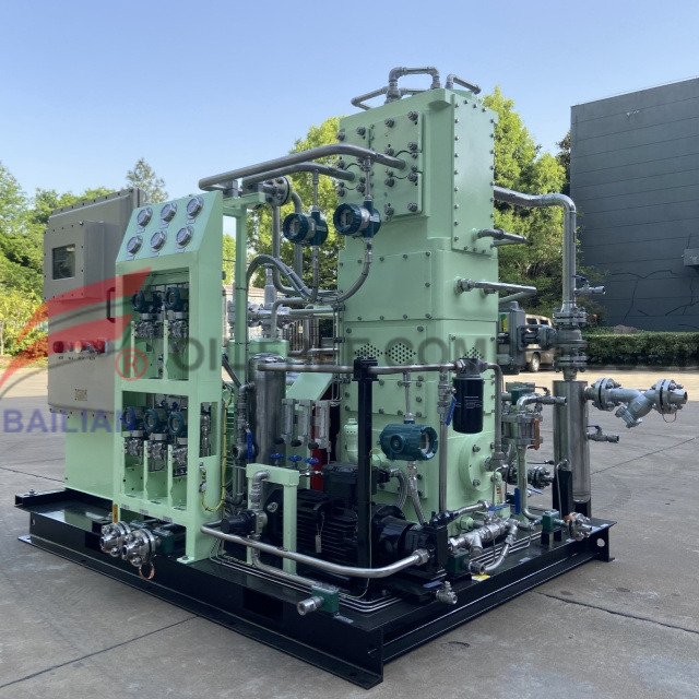 TZWH-60 / 0.8-8 Compresseur vertical de refroidissement à eau sans huile C₂F4 