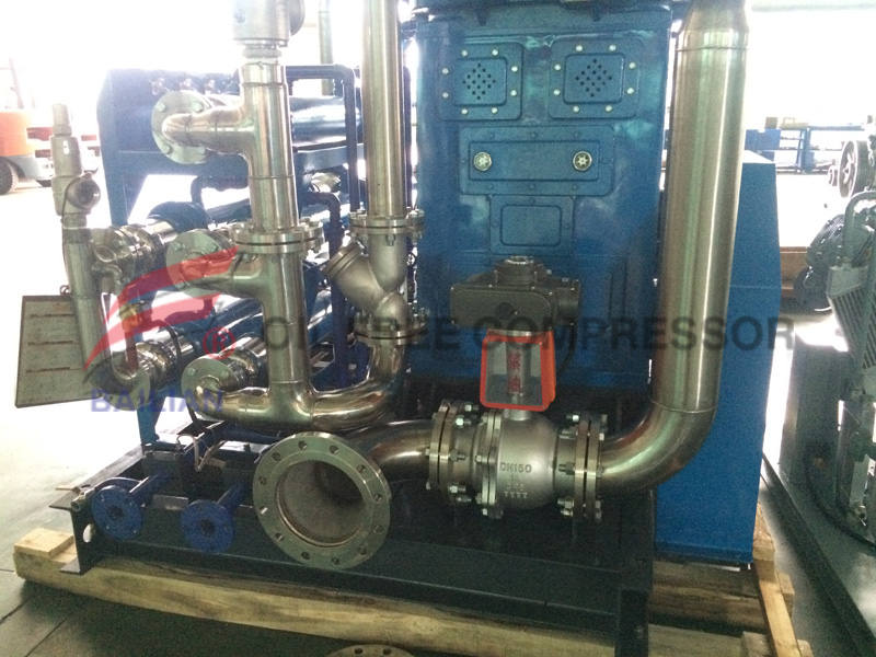 Compresseur d'oxygène de lubrification à l'huile verticale OWZ-80 / 2-12
