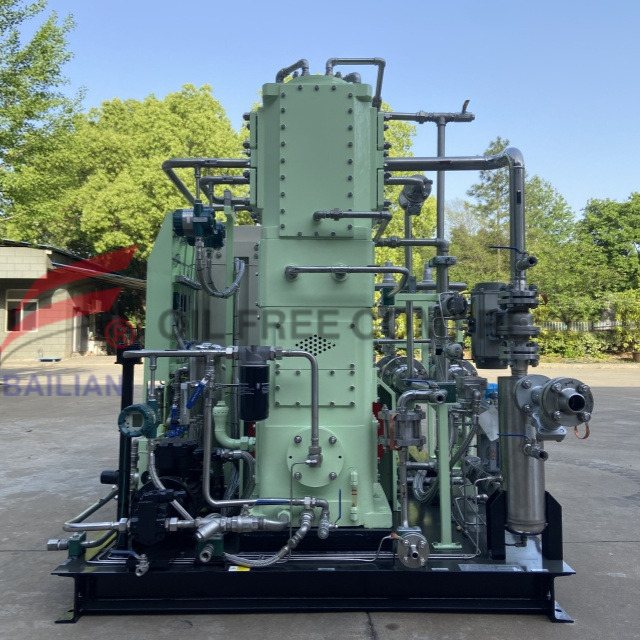 TZWH-60 / 0.8-8 Compresseur vertical de refroidissement à eau sans huile C₂F4 